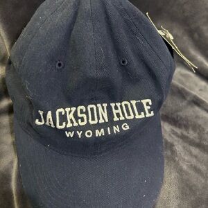 Jackson Hole Wyoming Navy Cap NWT